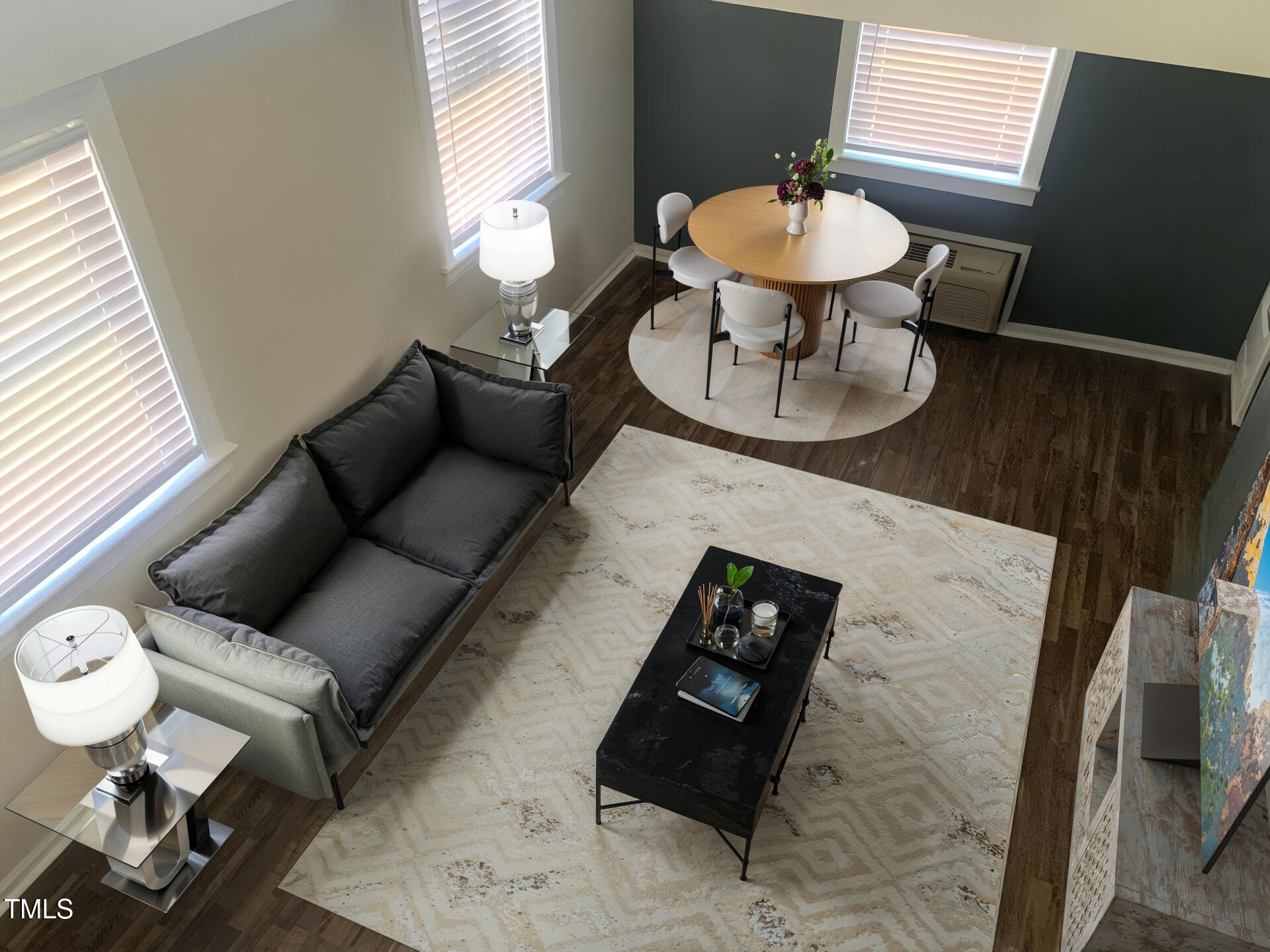943 St Marys Street, Unit B Raleigh, NC 27605 - Photo 11 of 15 a living room with furniture and a window