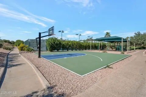 a view of a tennis court