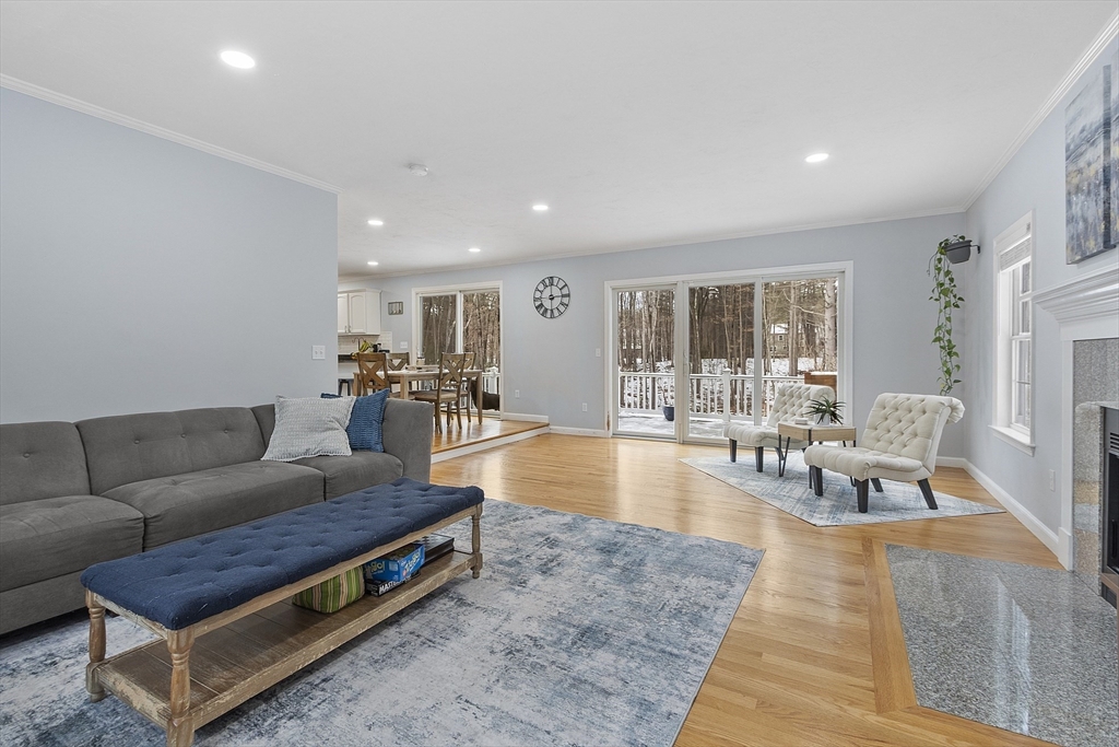 2 Gabes Place Lunenburg, MA 01462 - Photo 15 of 41 a living room with furniture and wooden floor