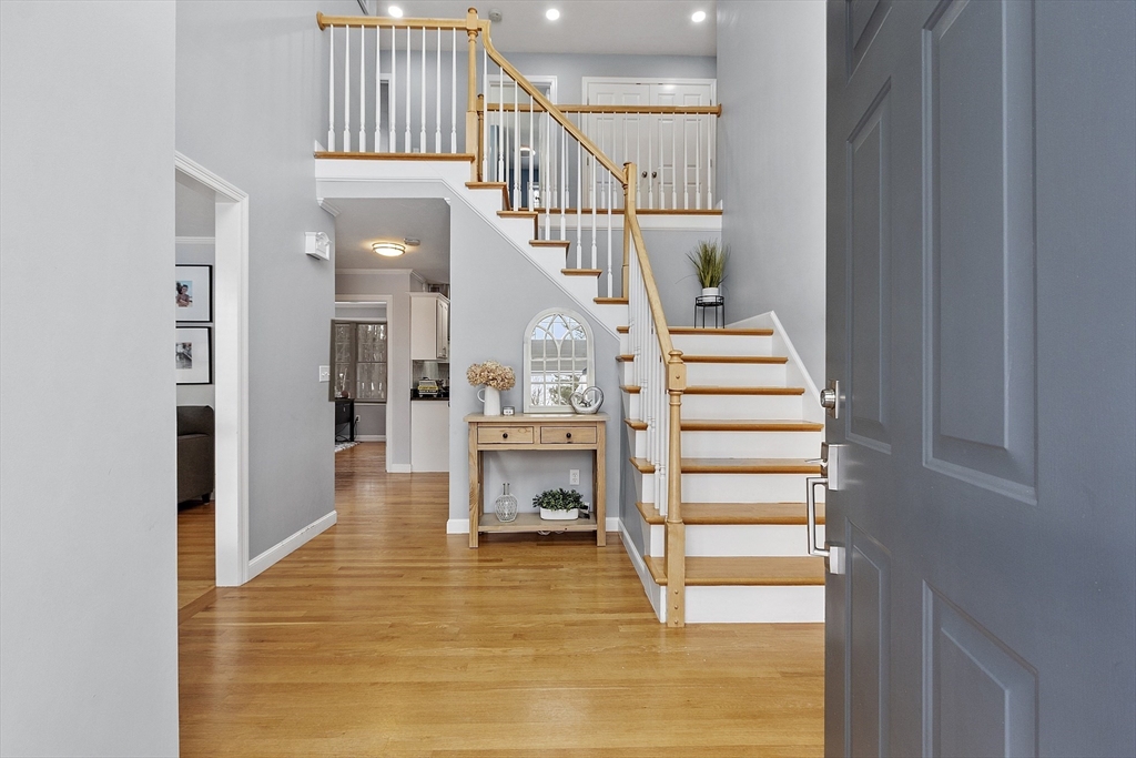 2 Gabes Place Lunenburg, MA 01462 - Photo 8 of 41 a view of entryway and hall with wooden floor