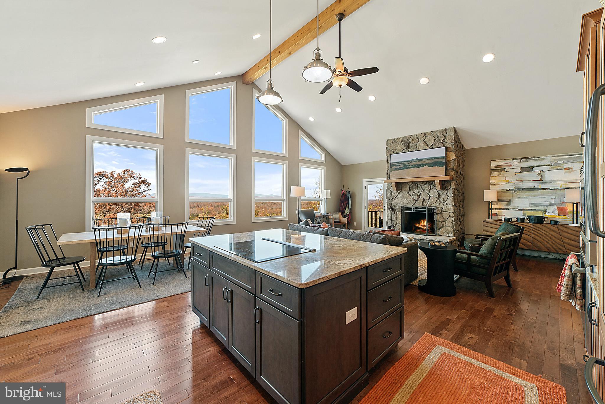 6459 Intervale Road Culpeper, VA 22701 - Photo 8 of 43 Kitchen island w/ Thermador cooktop & downdraft