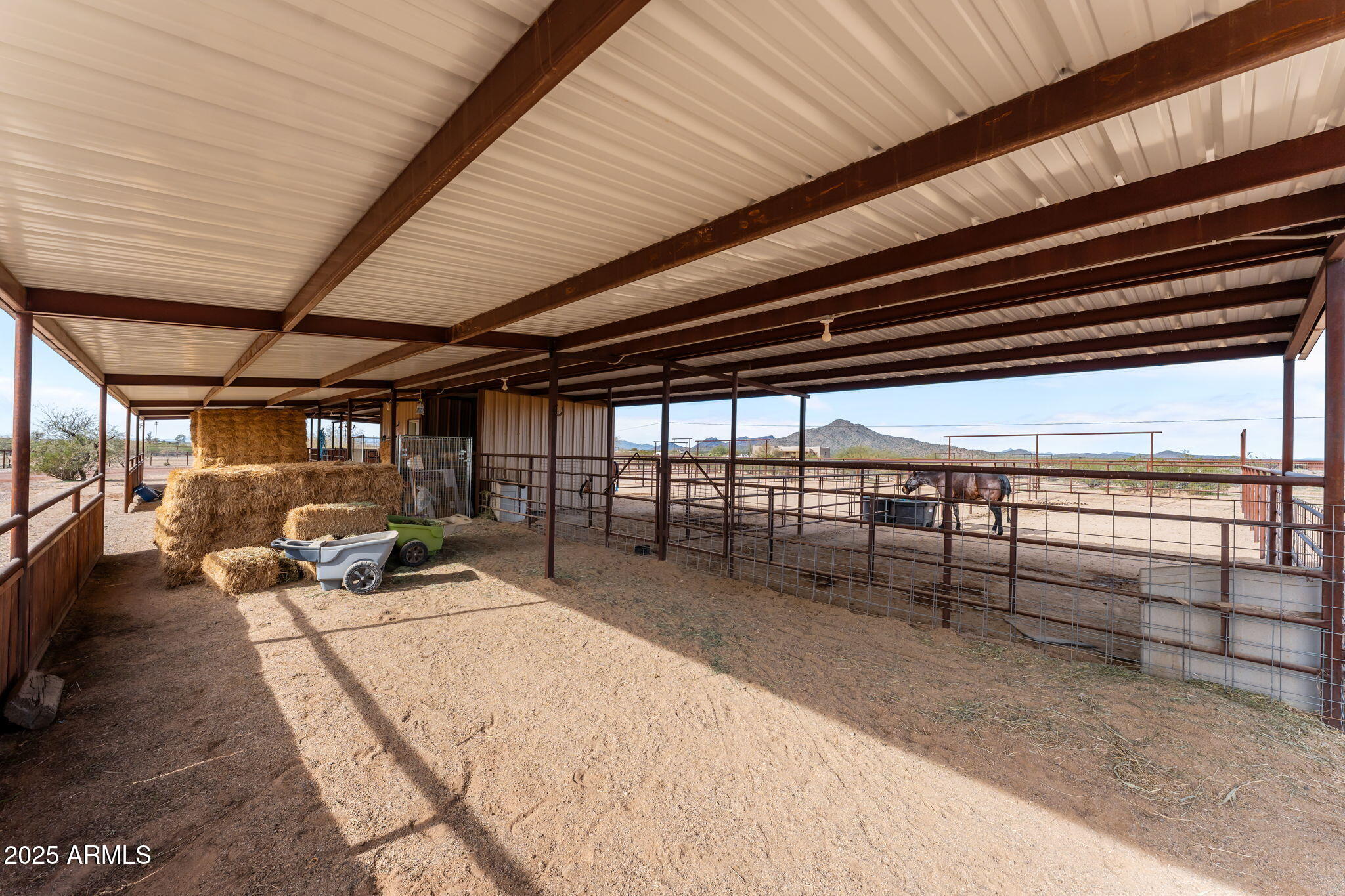45243 West J-1 Ranch Road Wickenburg, AZ 85390 - Photo 4 of 50 Covered Stalls with water