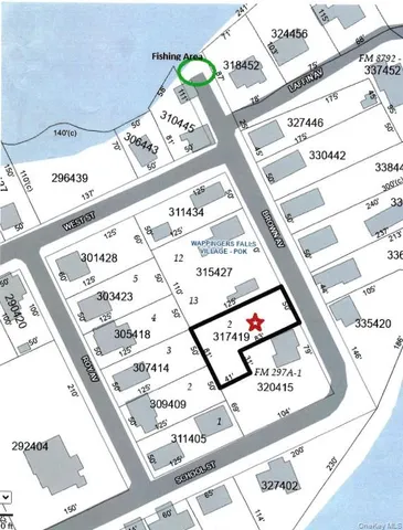 view of a black and white photo of a book