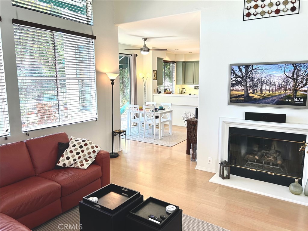 2811 Caponi Place Tustin, CA 92782 - Photo 5 of 50 a living room with furniture and a fireplace