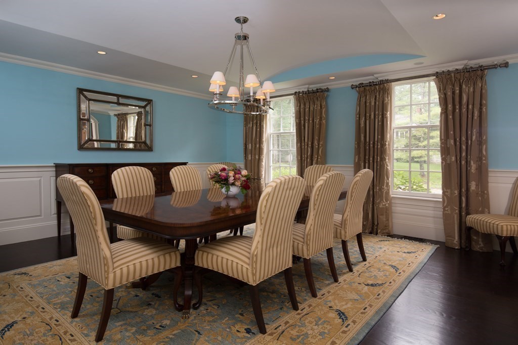 23 Pembroke Road Wellesley, MA 02482 - Photo 4 of 16 a view of a a dining room with furniture window and wooden floor