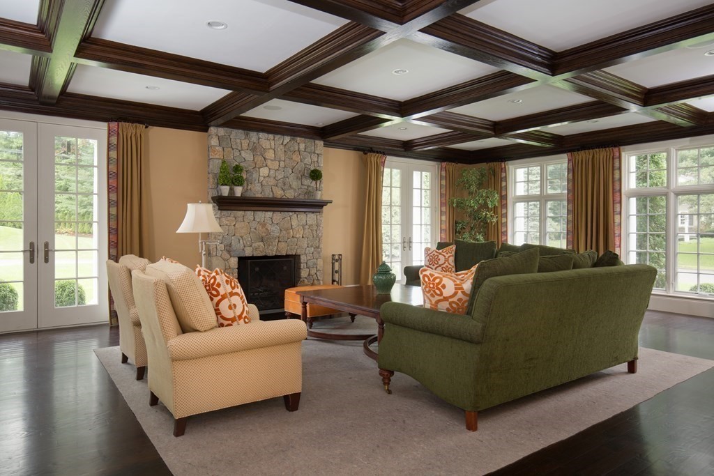 23 Pembroke Road Wellesley, MA 02482 - Photo 6 of 16 a living room with furniture and a large window