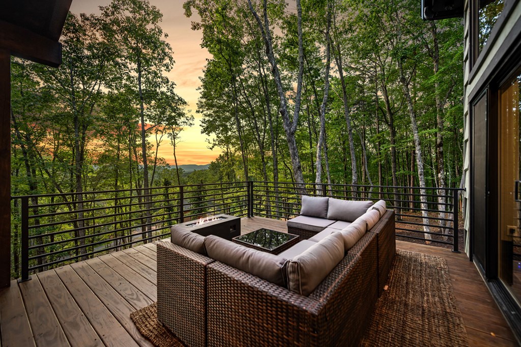 741 Price Road Blue Ridge, GA 30513 - Photo 58 of 58 a view of a couches in a balcony