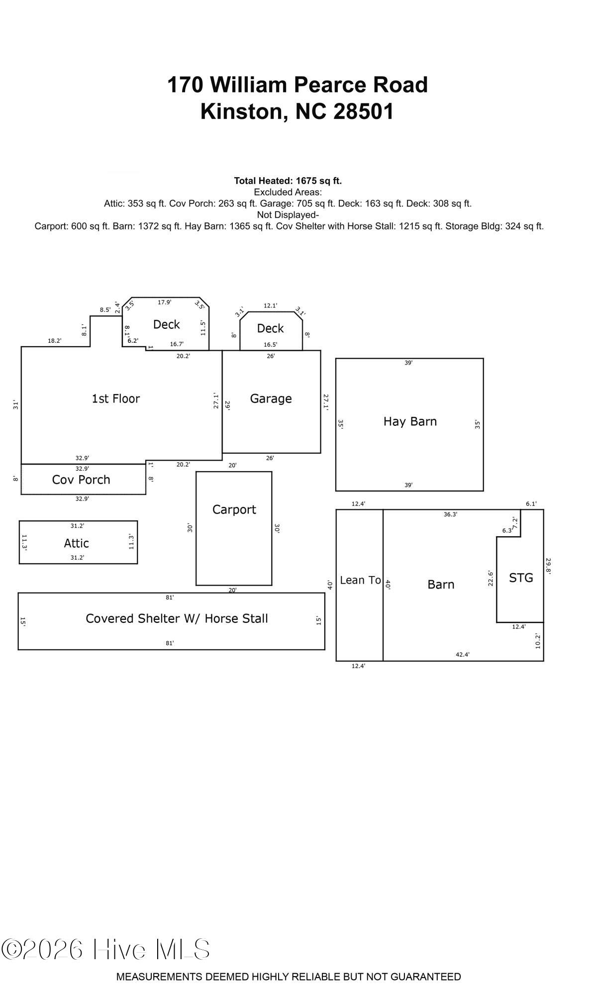 170 William Pearce Road Kinston, NC 28501 - Photo 75 of 76