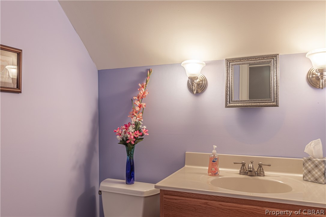 471 Woodbrook Road Lancaster, VA 22503 - Photo 30 of 47 Half Bath above Garage.