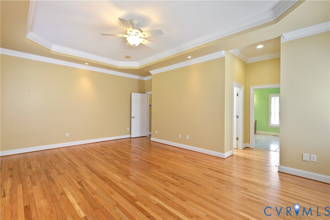 630 Cross Ridge Lane Manakin-Sabot, VA 23103 - Photo 21 of 48 a view of an empty room and wooden floor