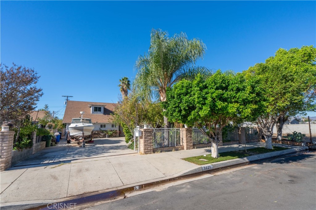 a building with trees in front of it