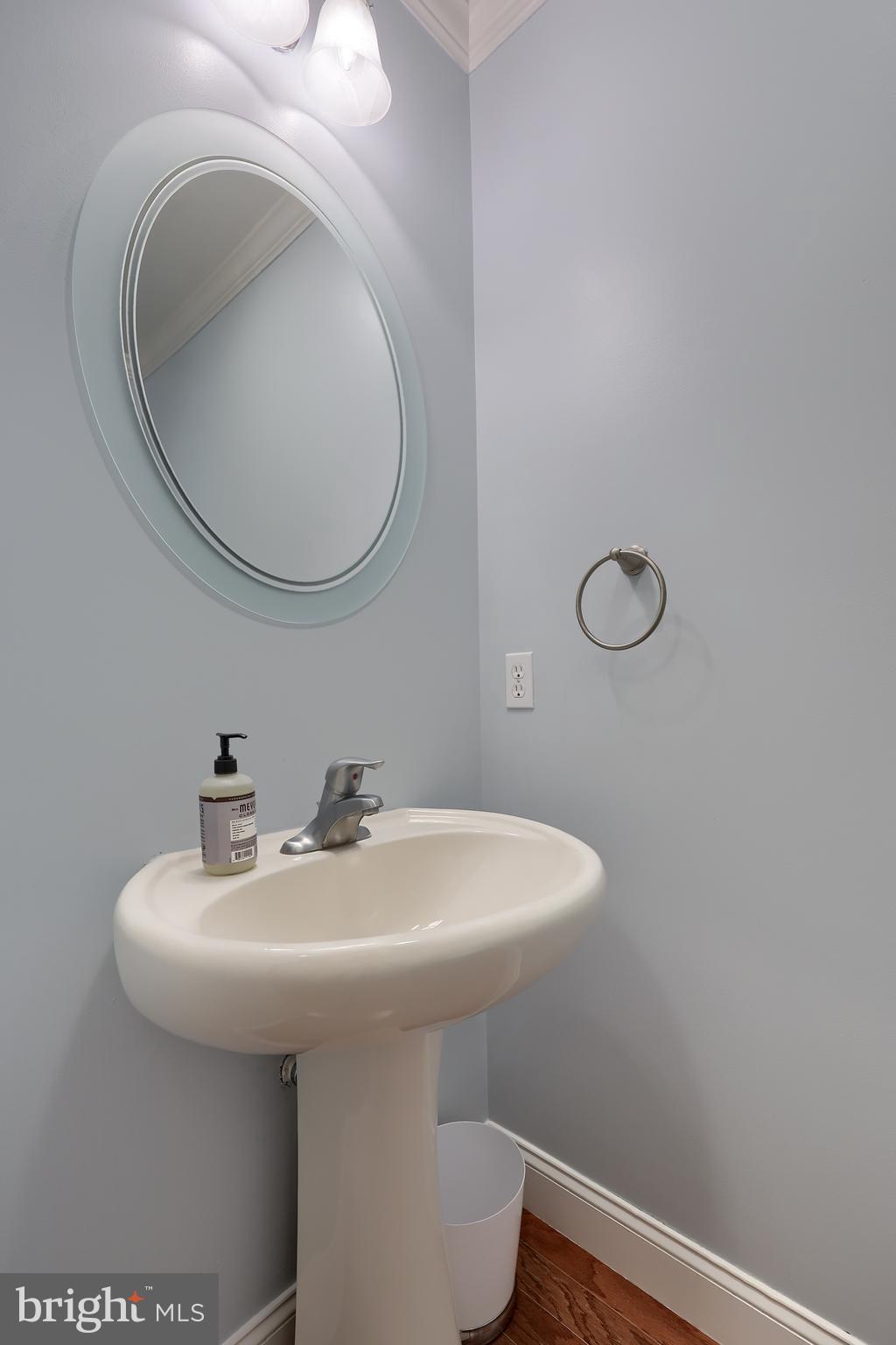 120 Baneberry Lane Lititz, PA 17543 - Photo 12 of 36 a bathroom with a sink a toilet and a mirror