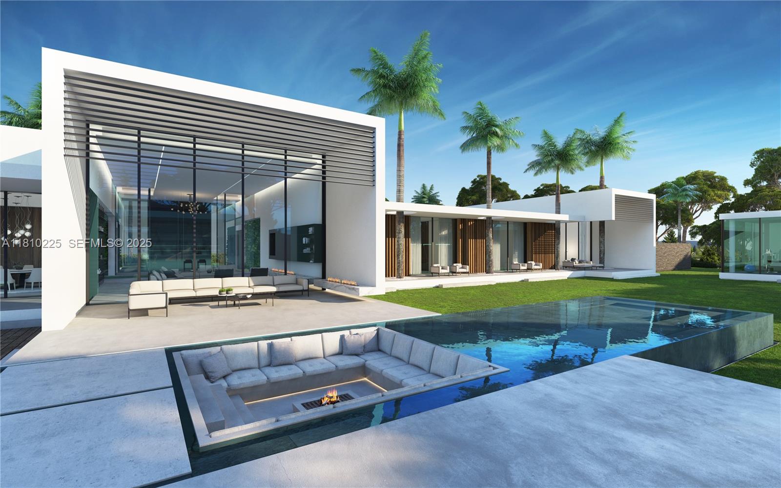 4761 Akai Dr Ranches Southwest Ranches, FL 33332 - Photo 3 of 7 a view of house with swimming pool and outdoor seating