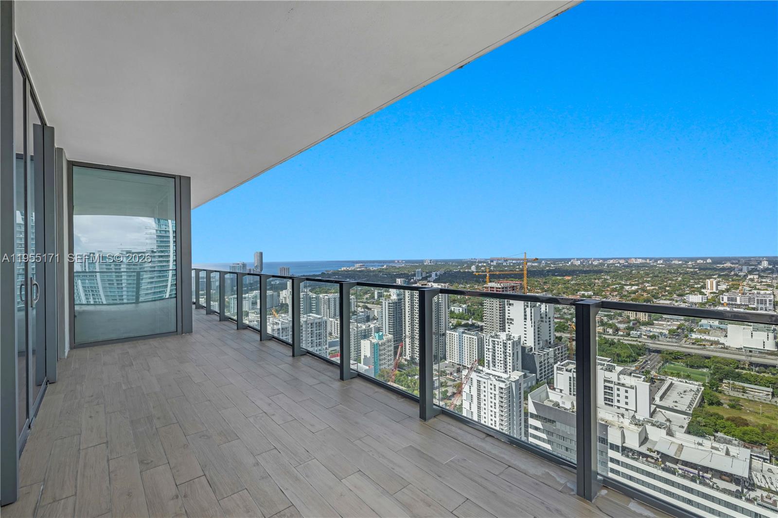 88 Southwest 7th Street, Unit 3711 Miami, FL 33130 - Photo 41 of 47 a view of balcony with city view