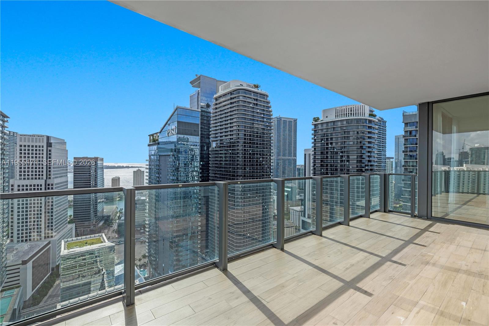88 Southwest 7th Street, Unit 3711 Miami, FL 33130 - Photo 9 of 47 a view of balcony with city view