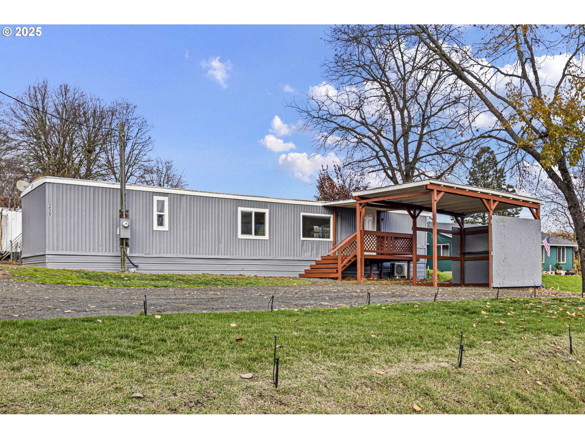 250 Northeast Jorgen Street Winston, OR 97496 - Photo 24 of 36 a view of a house with backyard