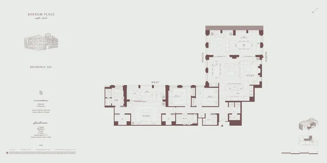 $4,950,000 | 110 Boerum Place, Unit 203 | Downtown Brooklyn