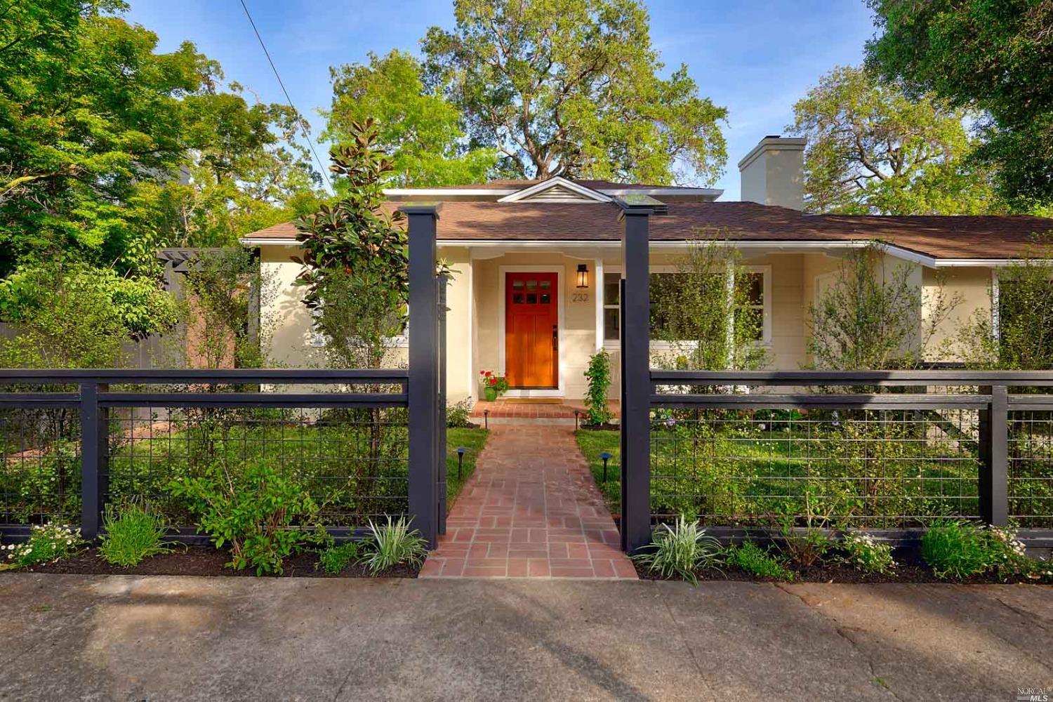 232 San Francisco Boulevard San Anselmo, CA 94960 - Photo 1 of 1 front view of a house with a yard