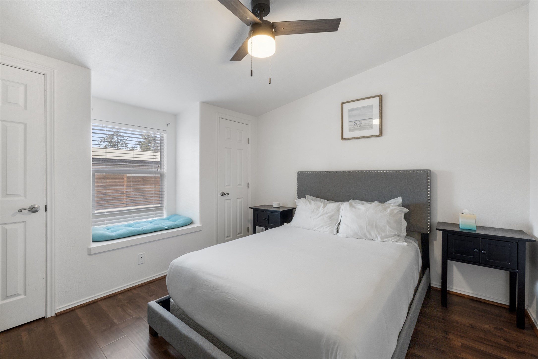 5519 Hiline Road Austin, TX 78734 - Photo 23 of 40 a bedroom with a bed and a window