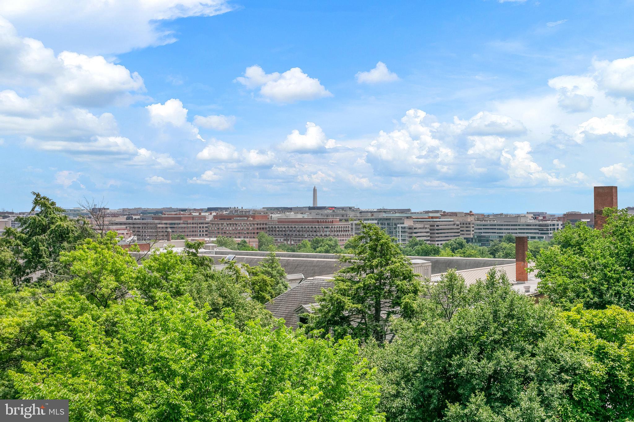2727 Q Street Northwest Washington, DC 20007 - Photo 44 of 46 Roof Terrace with Monument Views