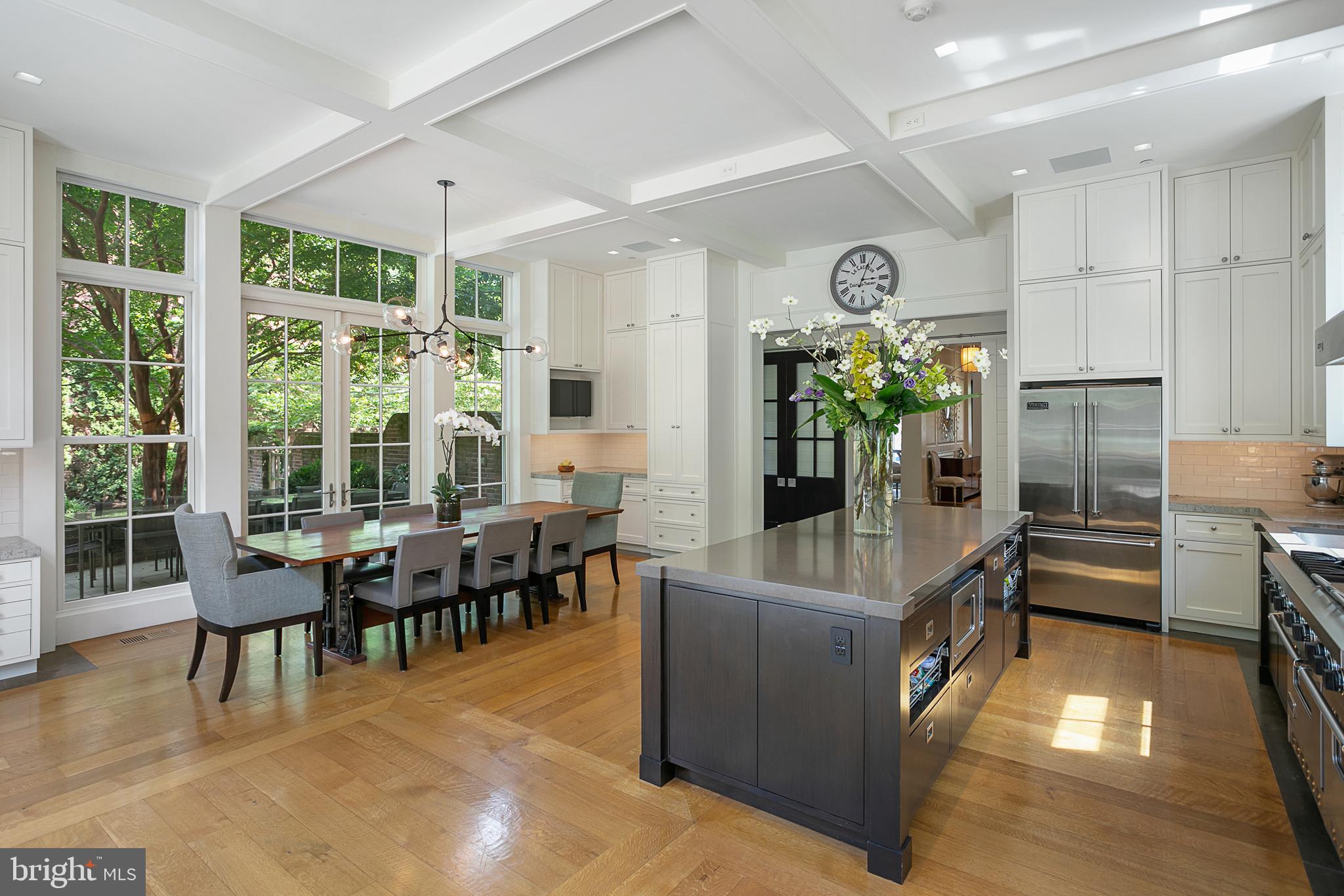 2727 Q Street Northwest Washington, DC 20007 - Photo 10 of 46 Open Kitchen/Dining Room