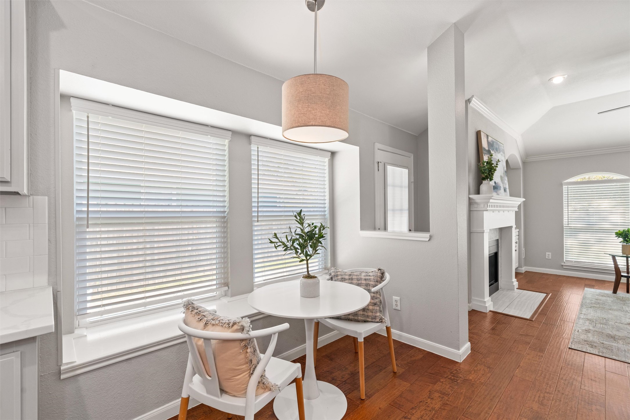 129 Summers Green Georgetown, TX 78633 - Photo 13 of 30 a view of a dining room with furniture and window