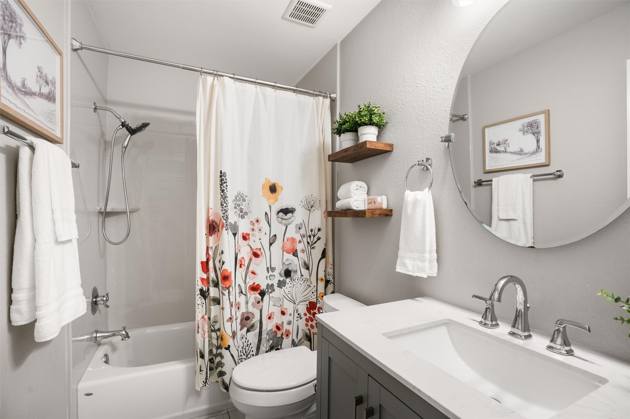 129 Summers Green Georgetown, TX 78633 - Photo 25 of 30 a bathroom with a sink toilet and shower