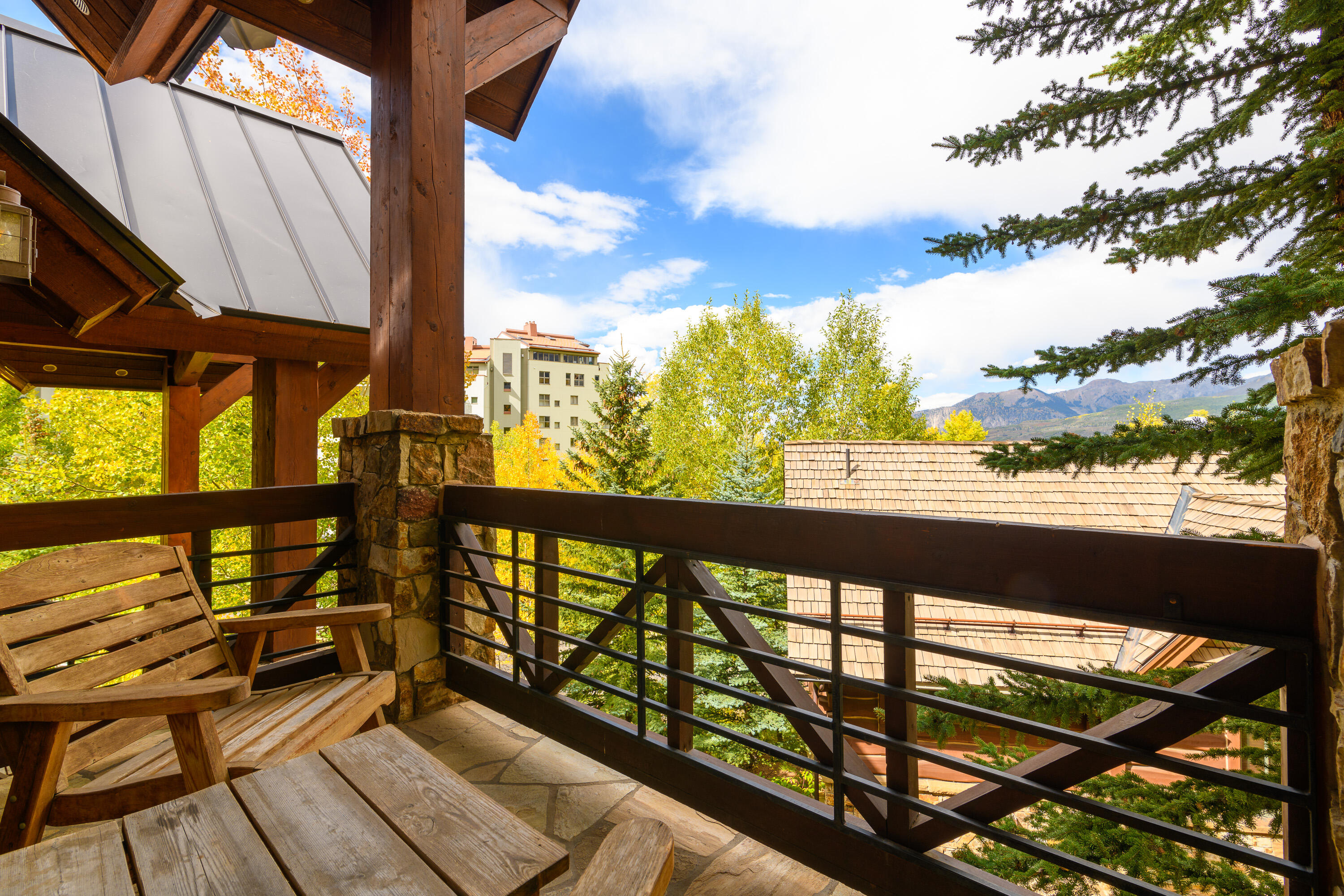 101 Sunny Ridge Place, Unit 101 Mountain Village, CO 81435 - Photo 16 of 30 a view of city from a balcony