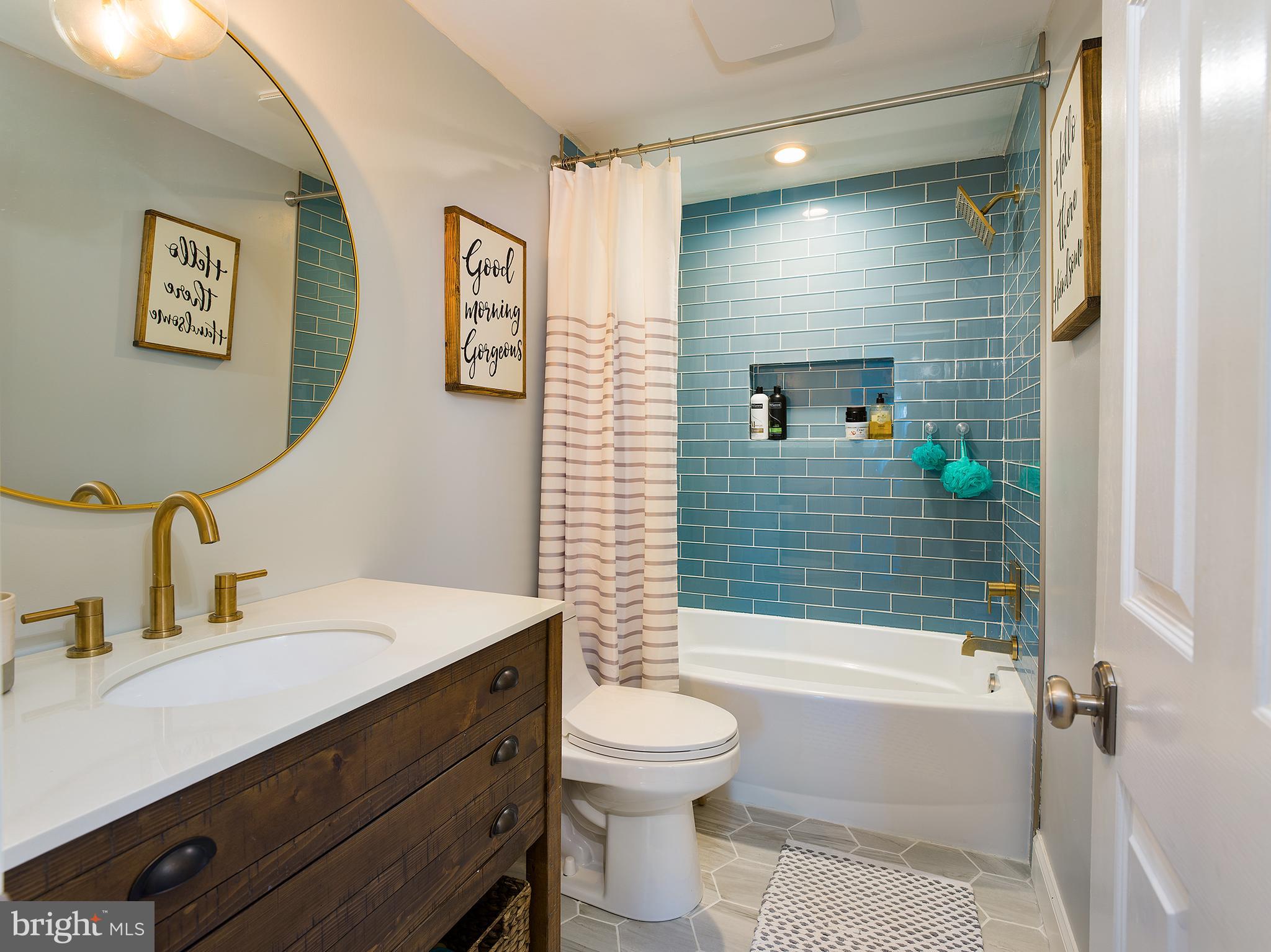 1728 Valley Greene Road Paoli, PA 19301 - Photo 20 of 27 Renovated Hall Bath