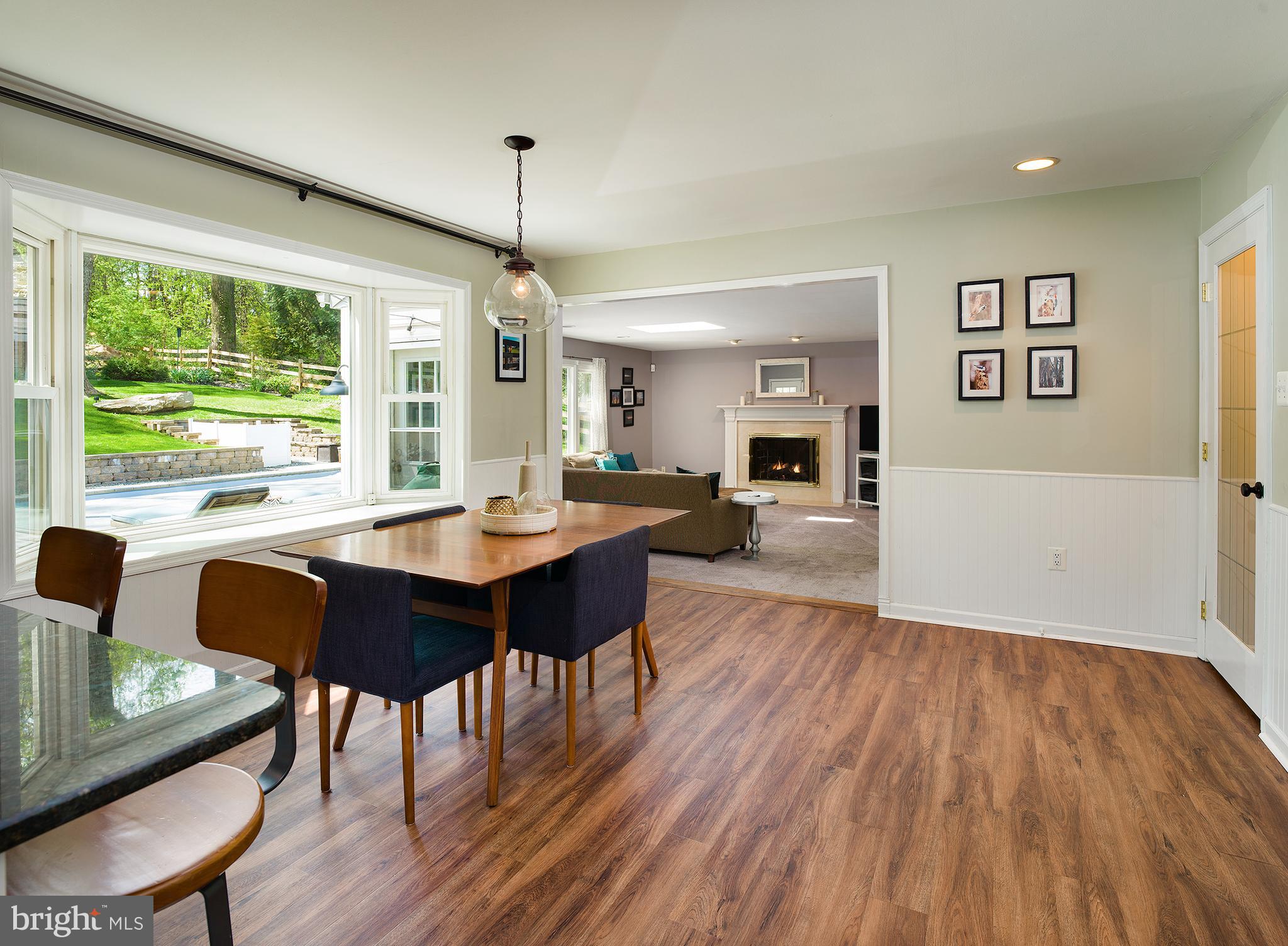 1728 Valley Greene Road Paoli, PA 19301 - Photo 10 of 27 Breakfast Room with Bay Window