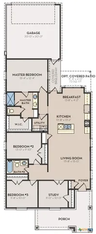 $2,550 | 253 Villars Drive, Salado, TX 76571