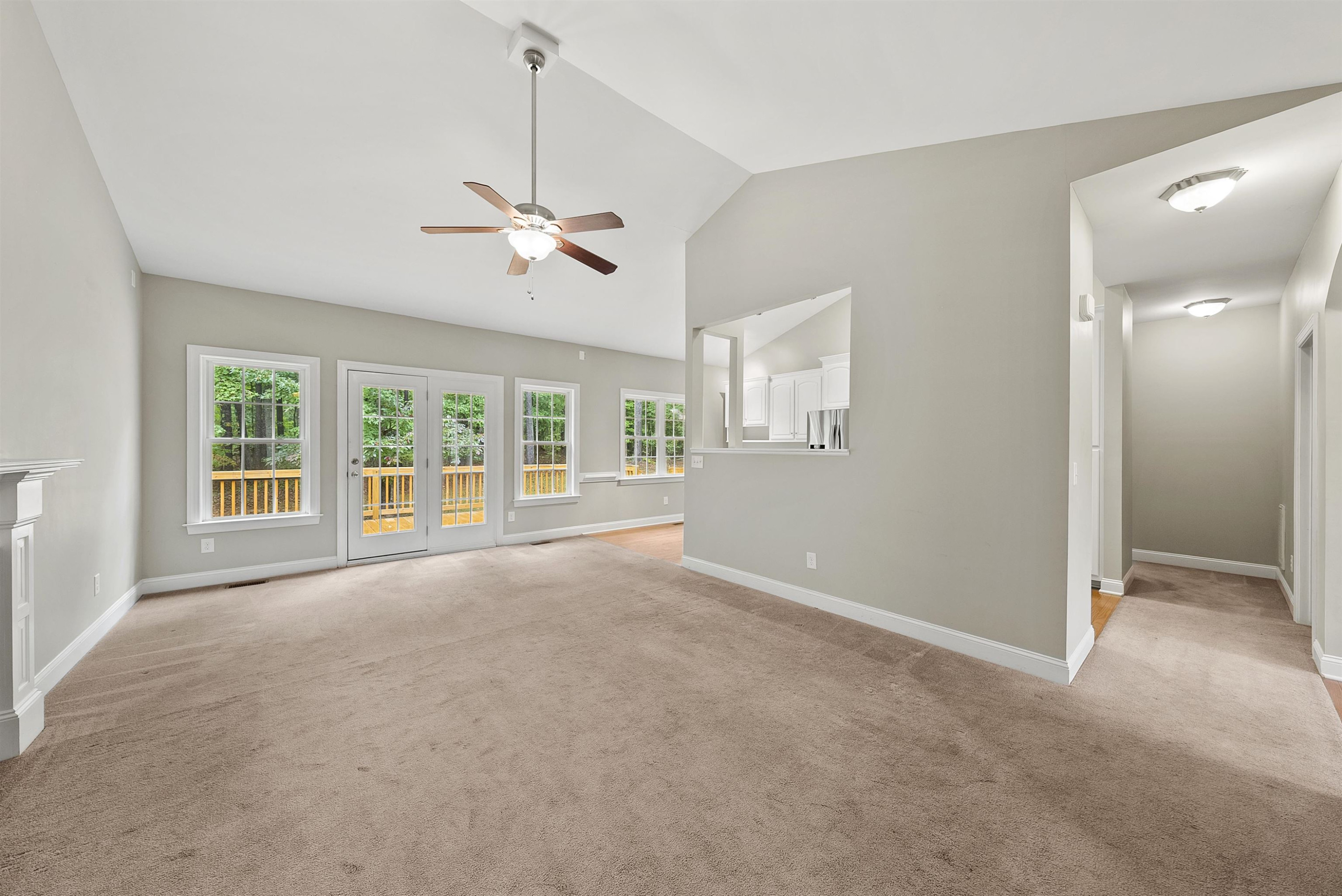 135 Rawhide Drive Spring Hope, NC 27882 - Photo 9 of 34 a view of an empty room with a window