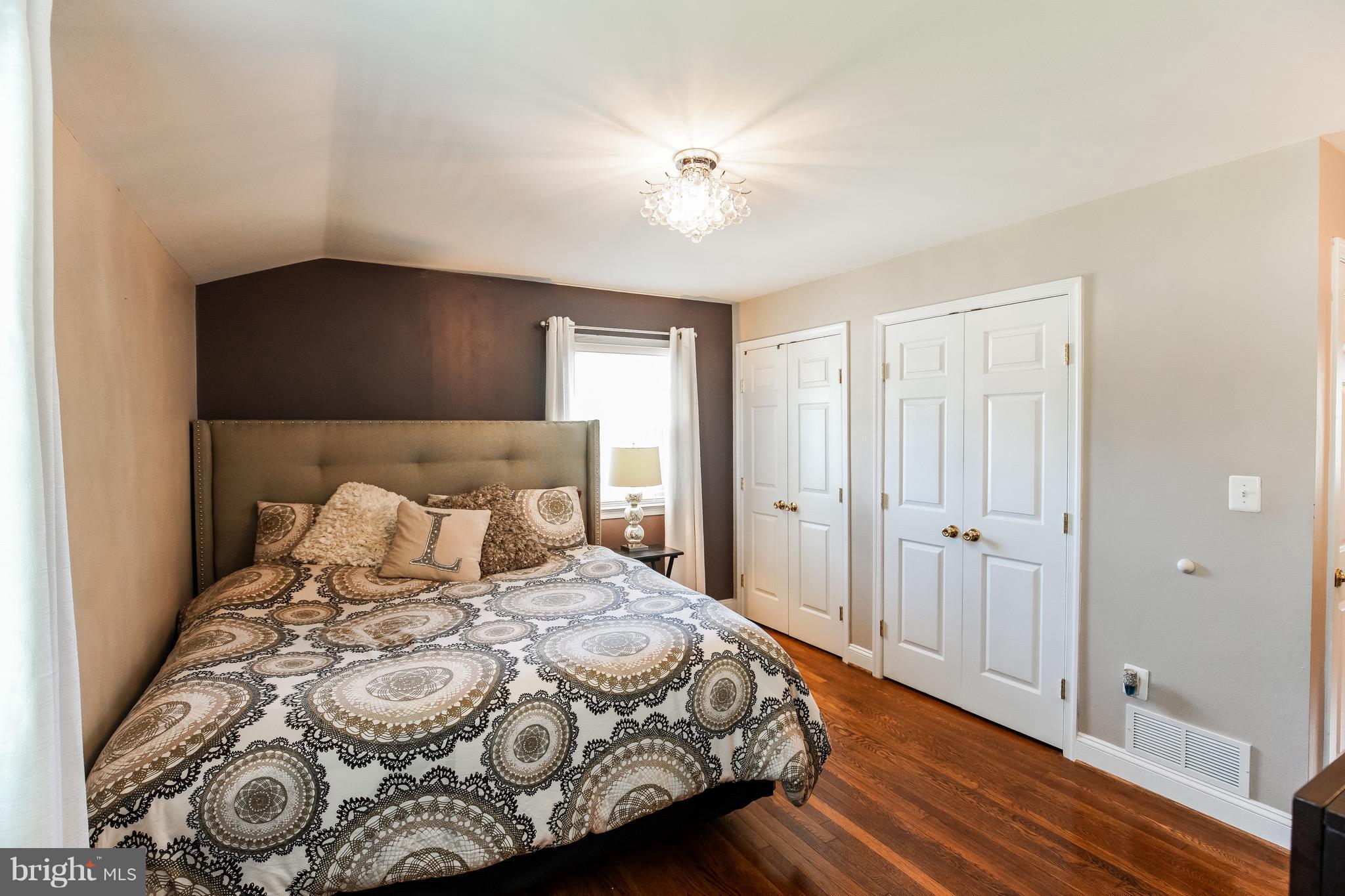 6918 Elbrook Road Hyattsville, MD 20784 - Photo 9 of 30 Master Bedroom w/ King Sized bed and 3 closets