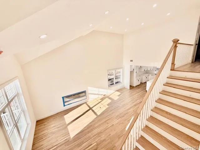 a view of a living room