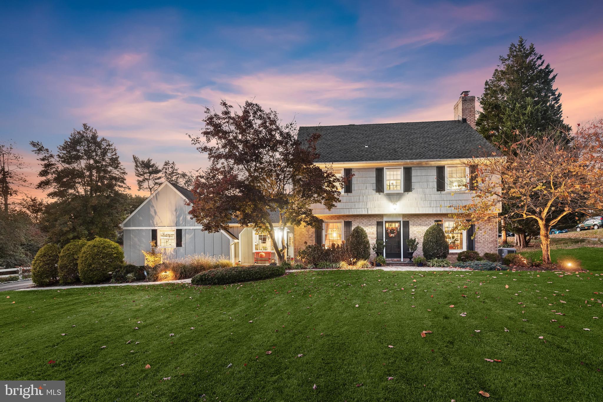 4014 Macalpine Road Ellicott City, MD 21042 - Photo 63 of 79 Front exterior at dusk