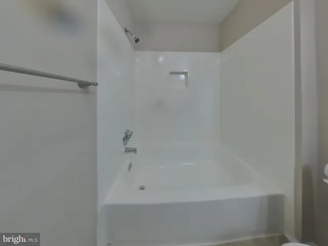 a close up of a bathtub