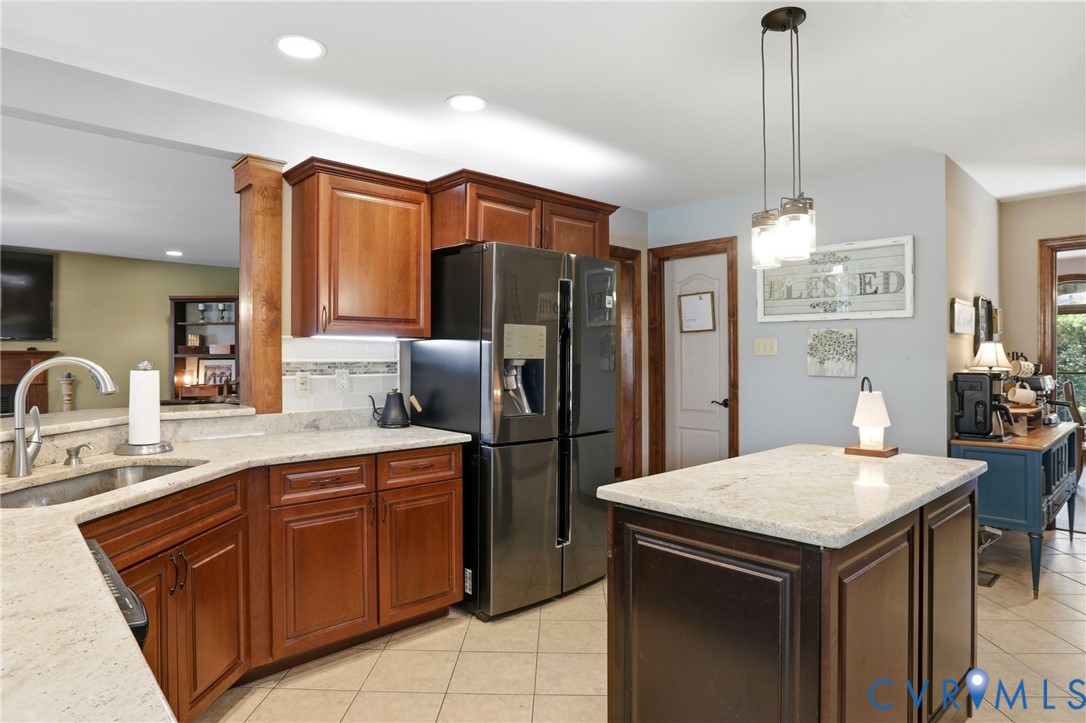 1738 Page Road Powhatan, VA 23139 - Photo 11 of 57 Gleaming granite counters with ample work space an