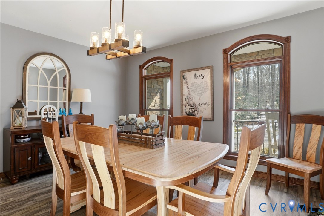 1738 Page Road Powhatan, VA 23139 - Photo 16 of 57 Large dining room can accommodate friends and fami
