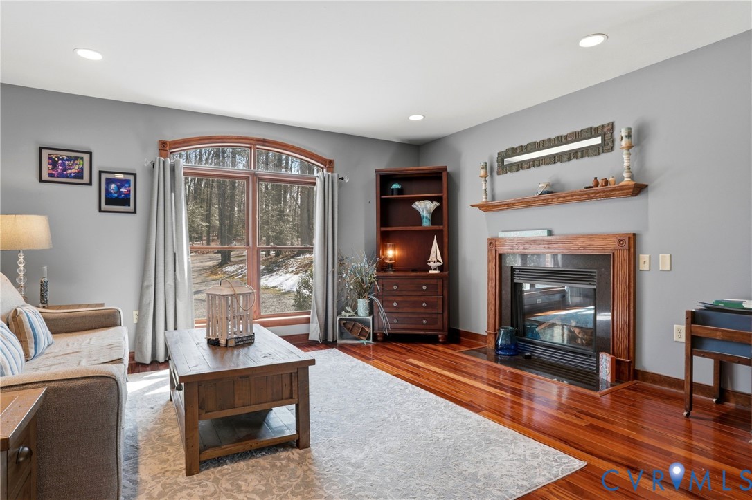 1738 Page Road Powhatan, VA 23139 - Photo 22 of 57 Sitting area + fireplace in primary suite