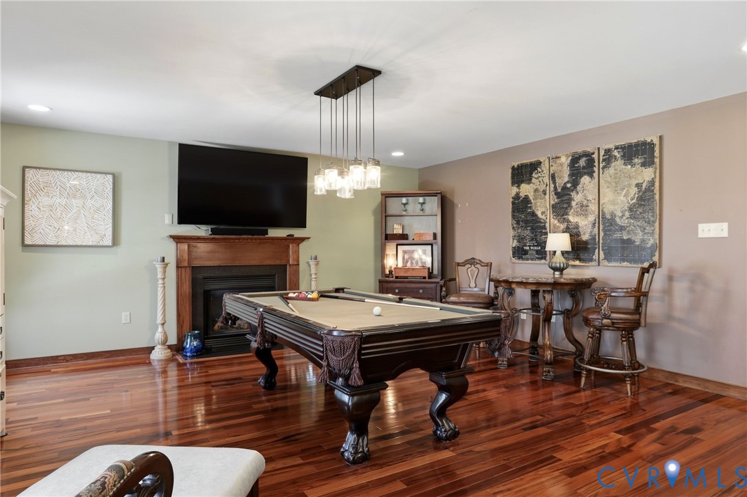 1738 Page Road Powhatan, VA 23139 - Photo 8 of 57 Spacious yet cozy family room is open to the kitch