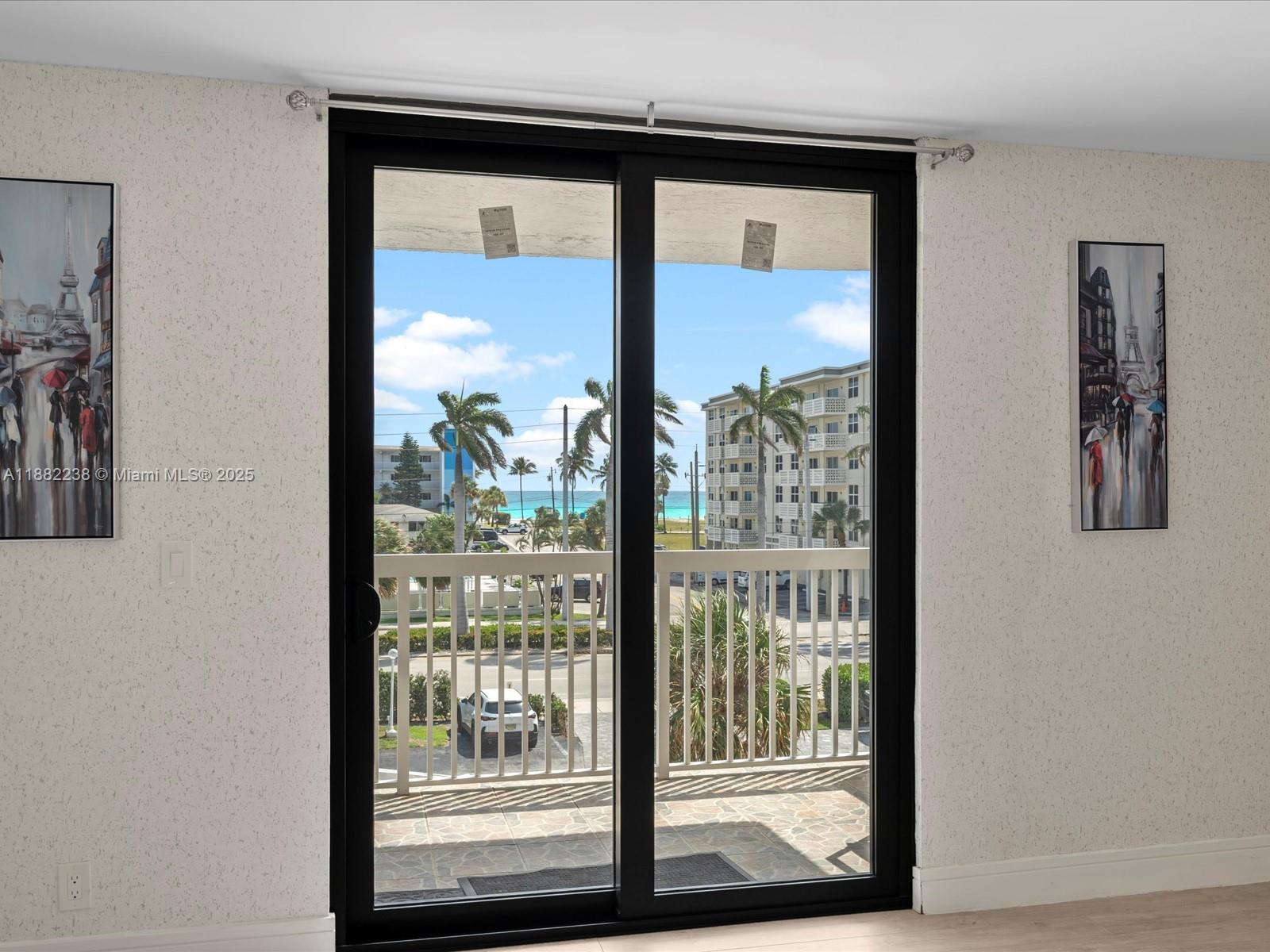 1500 South Ocean Drive, Unit 3G Hollywood, FL 33019 - Photo 13 of 37 a view of a living room from a window