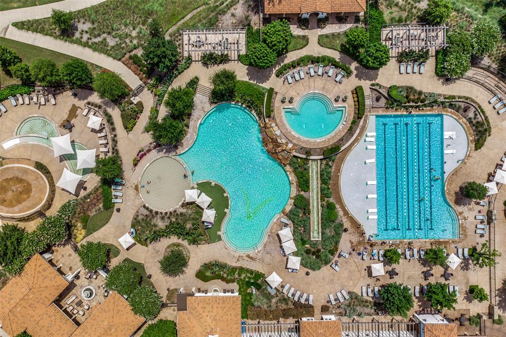 3718 Pelican Rst Way Arlington, TX 76005 - Photo 28 of 37 an aerial view of a swimming pool
