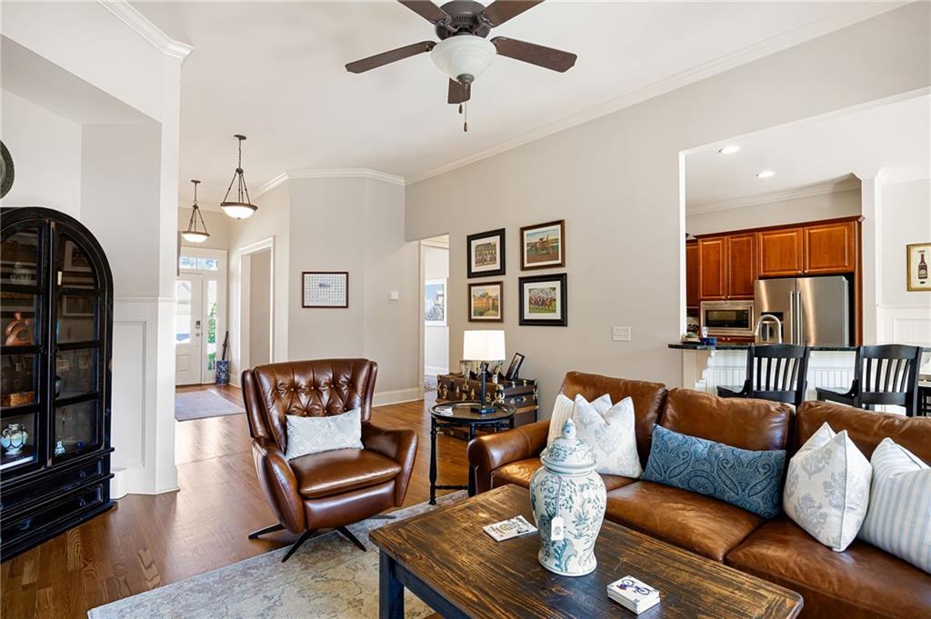 237 Highcrest Drive Acworth, GA 30101 - Photo 22 of 57 a living room with furniture and a window