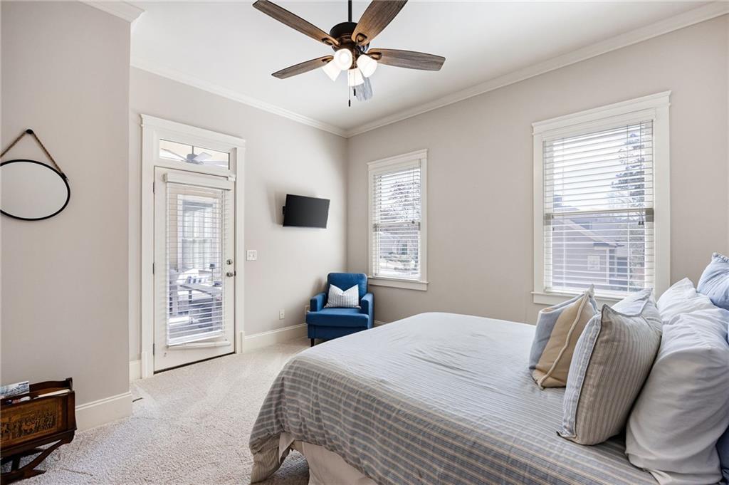 237 Highcrest Drive Acworth, GA 30101 - Photo 37 of 57 a bedroom with a large bed and a window