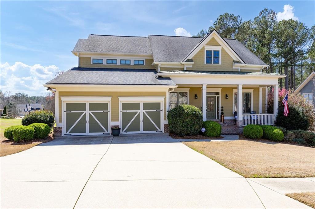 237 Highcrest Drive Acworth, GA 30101 - Photo 49 of 57 a front view of a house with a yard