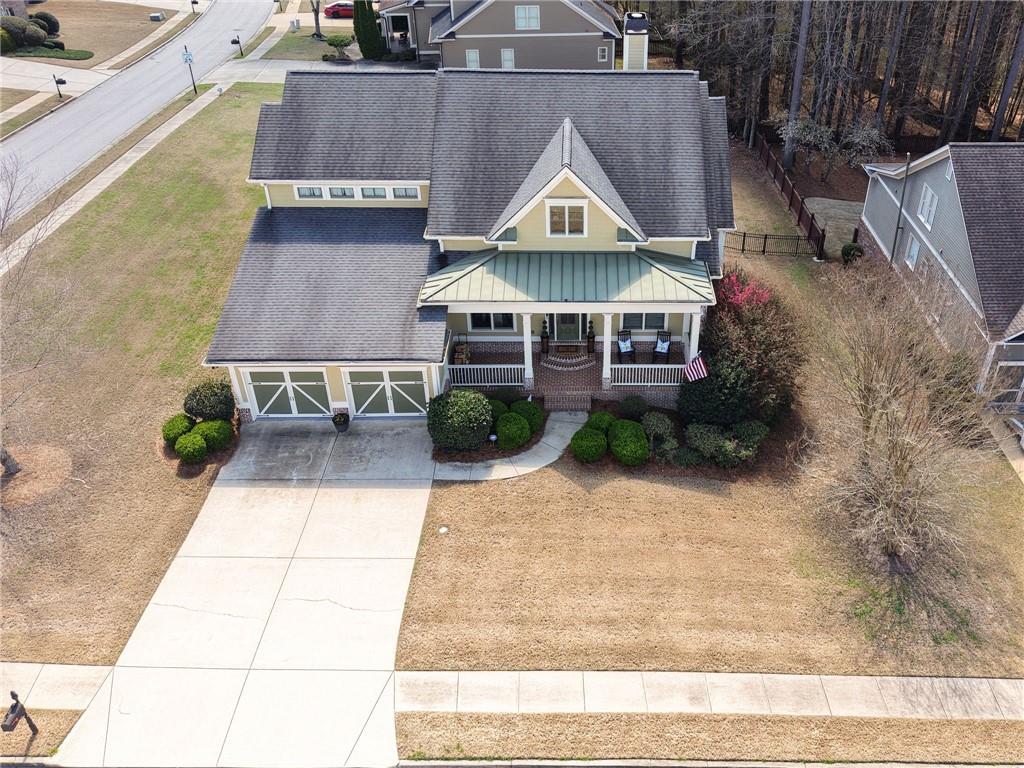 237 Highcrest Drive Acworth, GA 30101 - Photo 50 of 57 a front view of a house with a yard