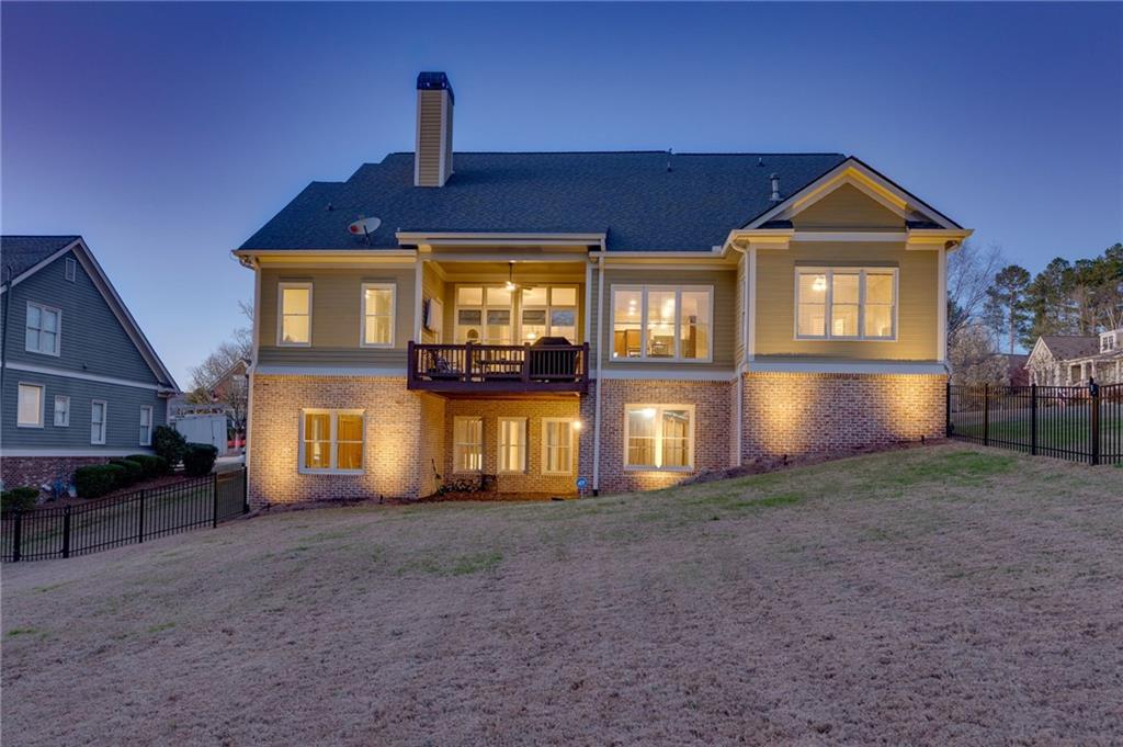 237 Highcrest Drive Acworth, GA 30101 - Photo 8 of 57 a front view of a house with a yard