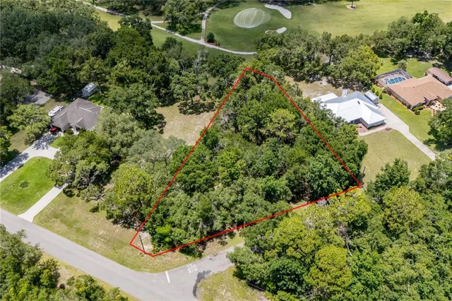 an aerial view of a residential houses with yard