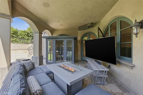 a view of a house with a garden