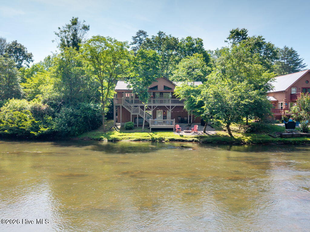 2197 Die Bend Road Murphy, NC 28906 - Photo 7 of 38 DB REAR WIDE SHOT OF RIVER
